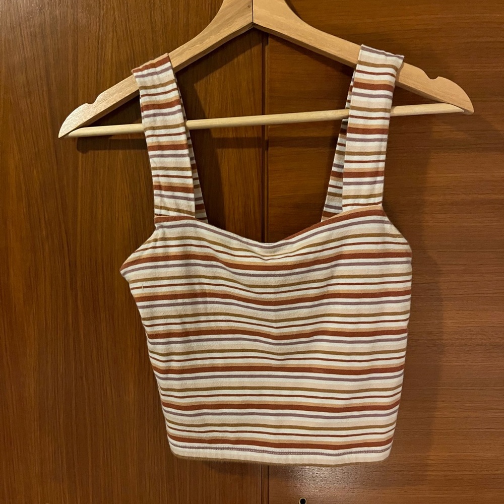 Aeropostale striped cotton tank top.